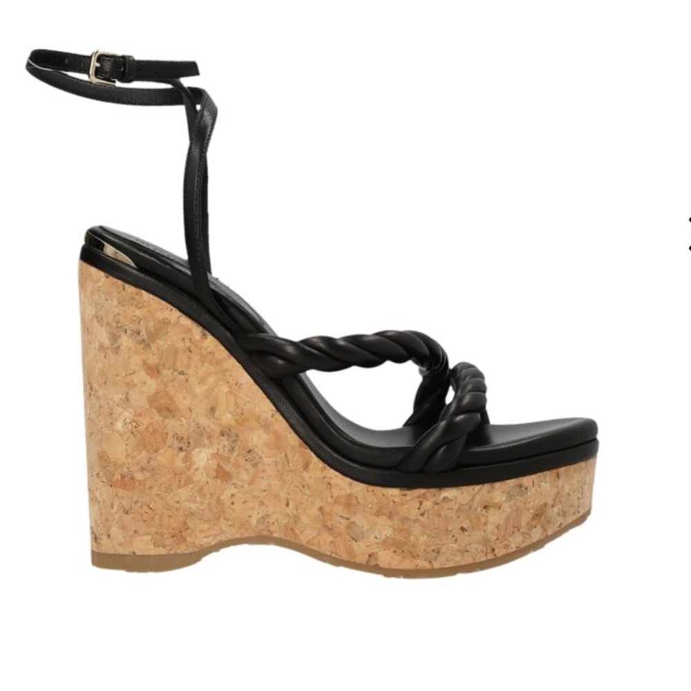 Jimmy Choo 130 Platform Wedge Sandals